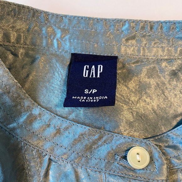 GAP BLOUSE TOP 3/4 SLEEVE - Picture 4 of 5